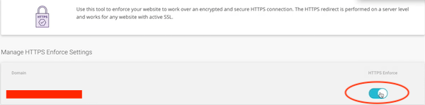 HTTPS Enforce