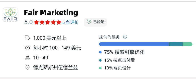 Fair Marketing的公司信息和服務(wù)